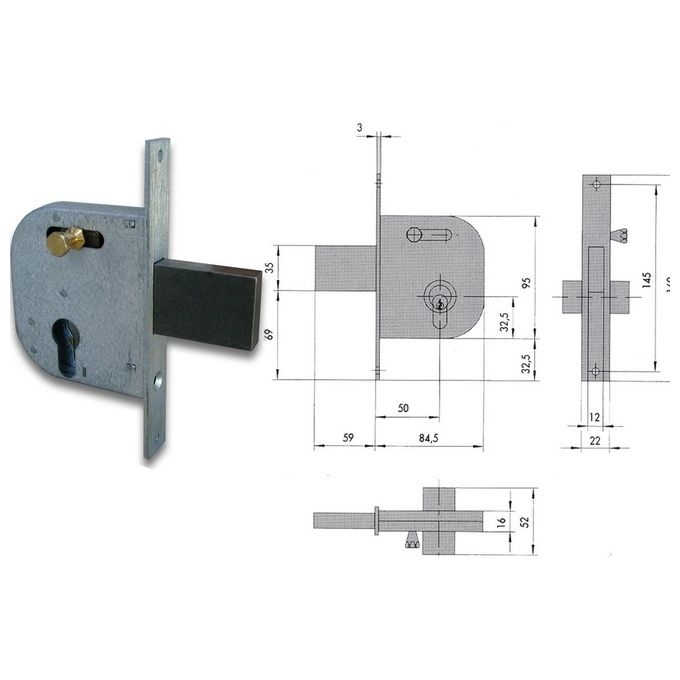 Cisa 42032-50-0 Serr Cancello Cil Sag