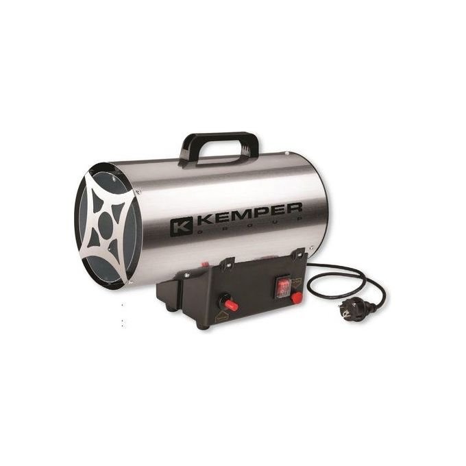 [Comenuovo] Kemper Generatore Aria Calda Inox e Nero - Yeppon
