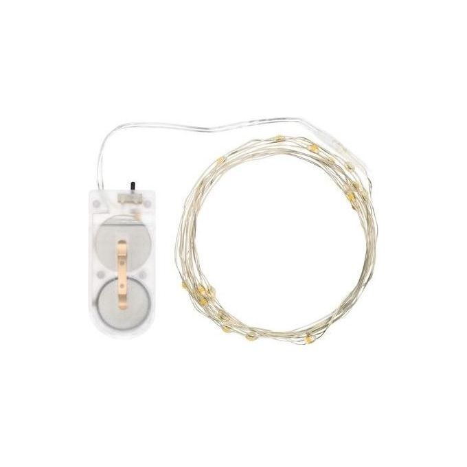 Lotti Filo Luci Catena Micro Led Bianco Caldo 2mt
