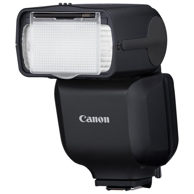 Canon 6579C002 Speedlite EL-10 Flash per Videocamera Numero Guida 40 Wireless Radio fino a 30 m Testa Orientabile 90° Verticale 330° Orizzontale Alimentazione 4 Stilo AA colore Nero