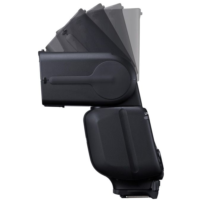 Canon 6579C002 Speedlite EL-10 Flash per Videocamera Numero Guida 40 Wireless Radio fino a 30 m Testa Orientabile 90° Verticale 330° Orizzontale Alimentazione 4 Stilo AA colore Nero