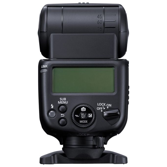 Canon 6579C002 Speedlite EL-10 Flash per Videocamera Numero Guida 40 Wireless Radio fino a 30 m Testa Orientabile 90° Verticale 330° Orizzontale Alimentazione 4 Stilo AA colore Nero