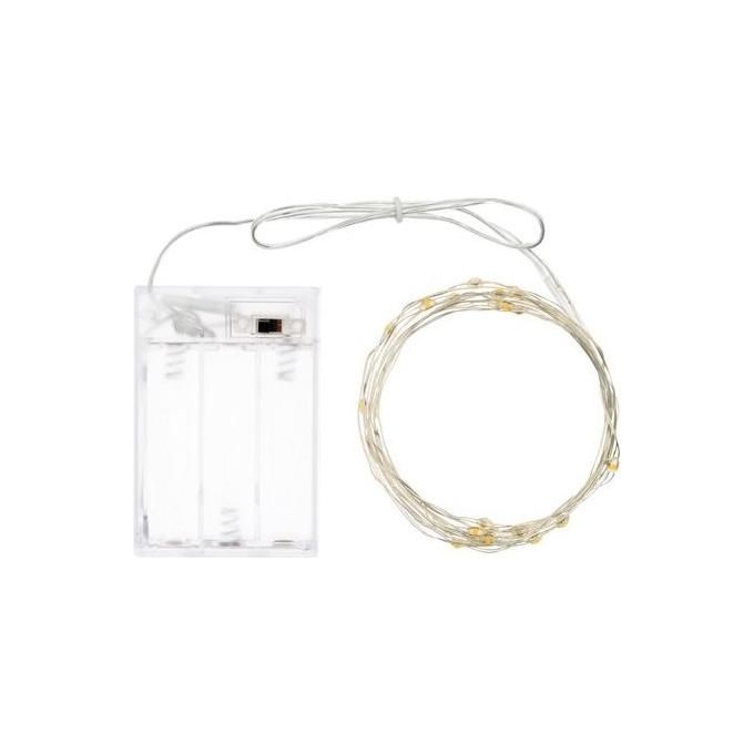 Lotti Filo Luci Catena Micro Led Bianco 2mt