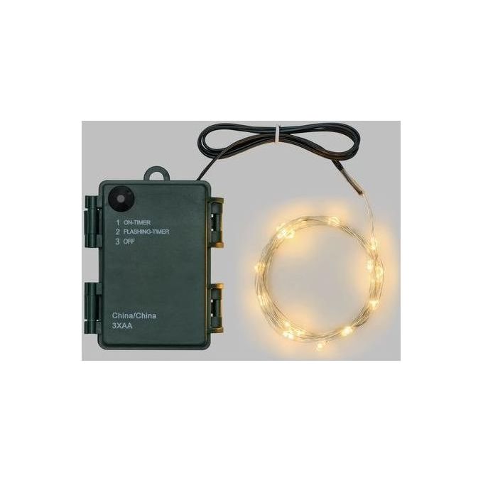 Lotti Filo Luci Catena Micro Led Bianco Caldo 8mt