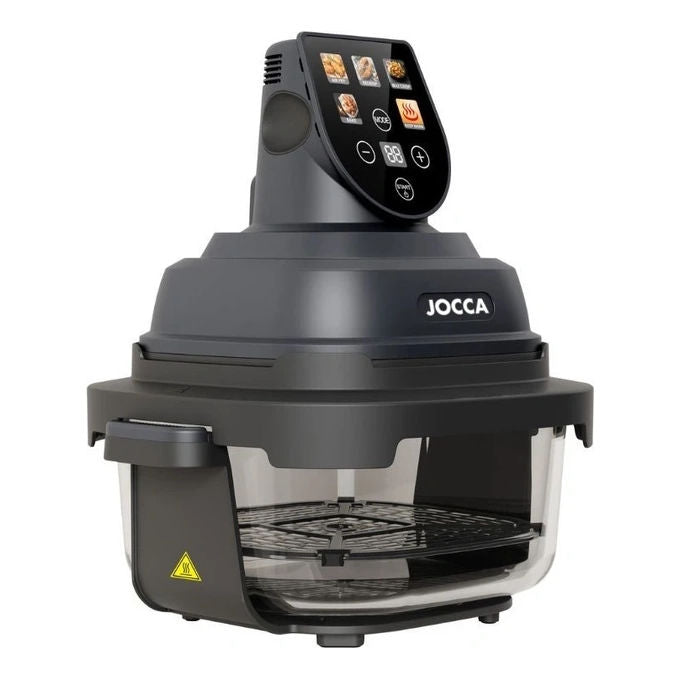 Jocca 2954 Friggitrice ad aria di cristallo 4 programmi preimpostati