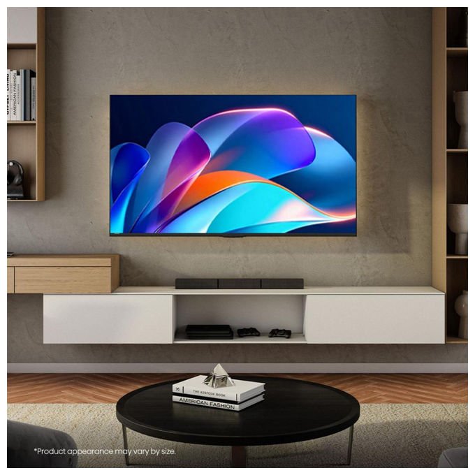 Hisense 65A6S Smart TV LED 65'' UHD 4K VIDAA U9.5 Dolby Vision HDR10+ HDMI 2.1 VRR colore Nero
