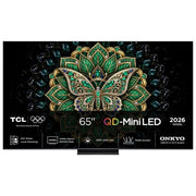 TCL 65C6K PRO TV QD-Mini LED 4K UHD 144Hz Dolby Vision 2.1 Onkyo colore Nero