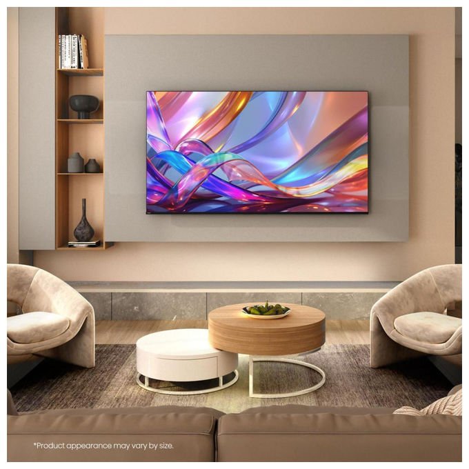 Hisense 65Q7S QLED Smart TV 65'' 4K Dolby Vision IQ HDR10+ VIDAA OS Dolby Atmos colore Nero
