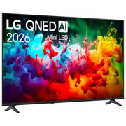 LG 65QNED70B6C QNED AI MiniLED 65'' Smart TV 4K 100% Volume Colore 3 HDMI colore Nero