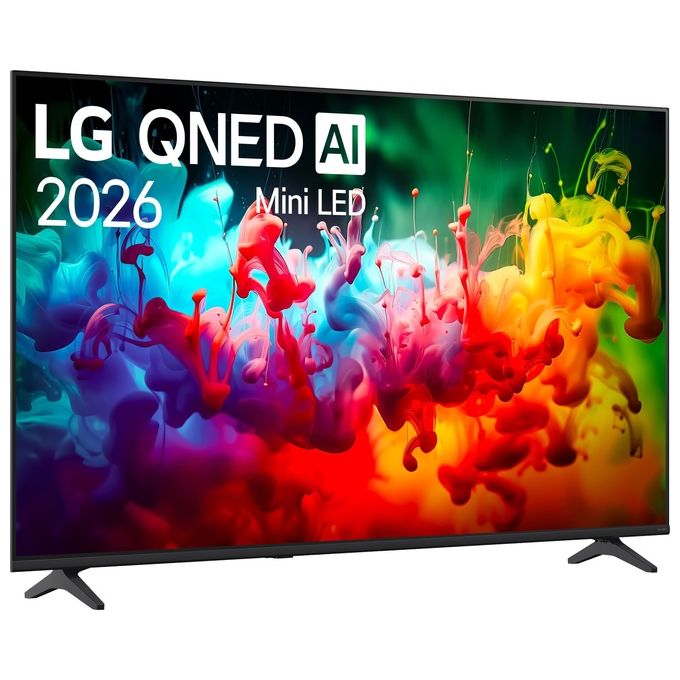 LG 65QNED70B6C QNED AI MiniLED 65'' Smart TV 4K 100% Volume Colore 3 HDMI colore Nero