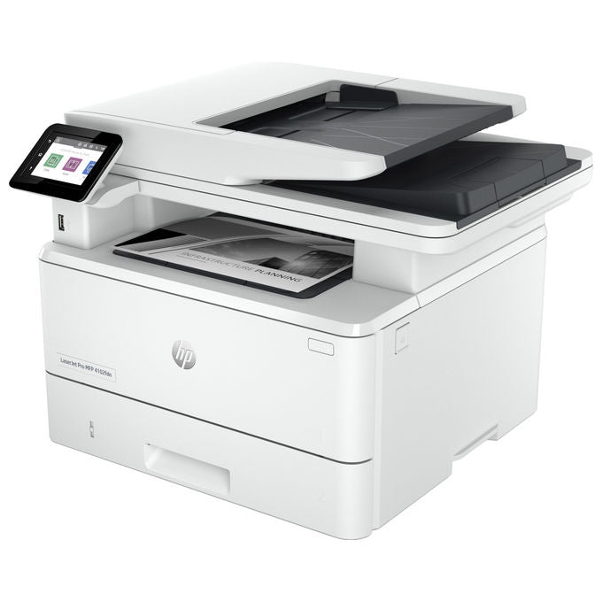 HP Stampante LaserJet Pro MFP 4102fdn Bianco e Nero con Funzionalita' avanzate per Stampa Professionale e Alta Efficienza
