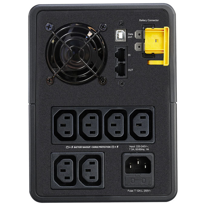 APC BX1600MI Gruppo di Continuita' 1,6 kVA 900W 6 Prese USB Linea Interattiva