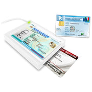 Atlantis Lettore CIE 3.0 SPID, Windows 10 11, Bianco, NFC USB