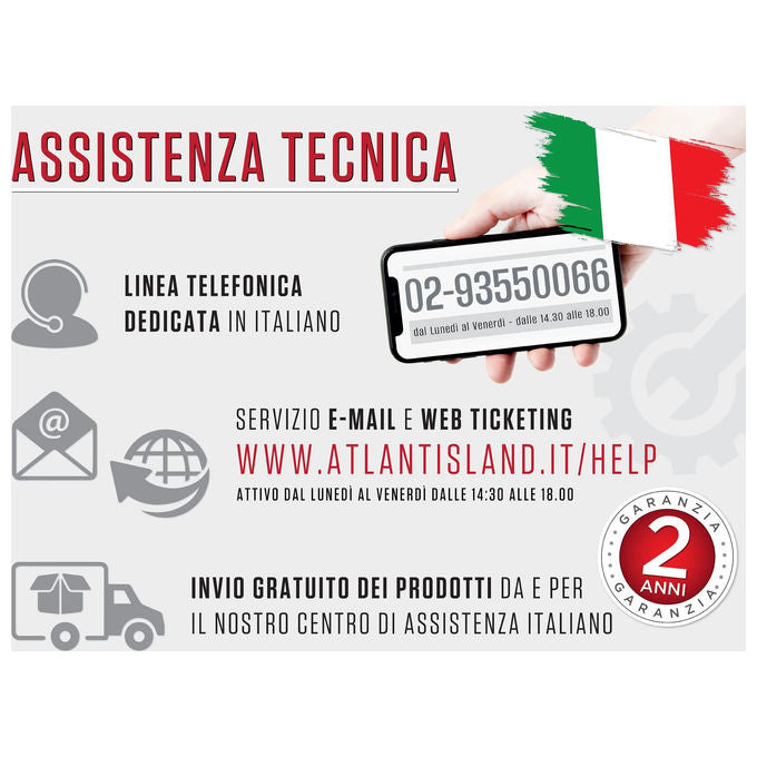Atlantis Lettore CIE 3.0 SPID, Windows 10 11, Bianco, NFC USB