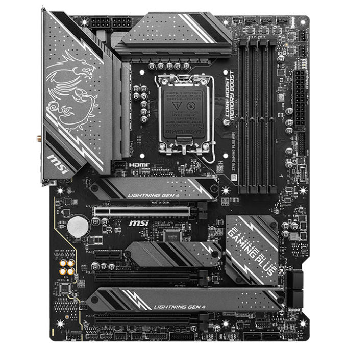 MSI Z790 GAMING PLUS Scheda Madre ATX LGA 1700 DDR5 Wi-Fi Nero per PC