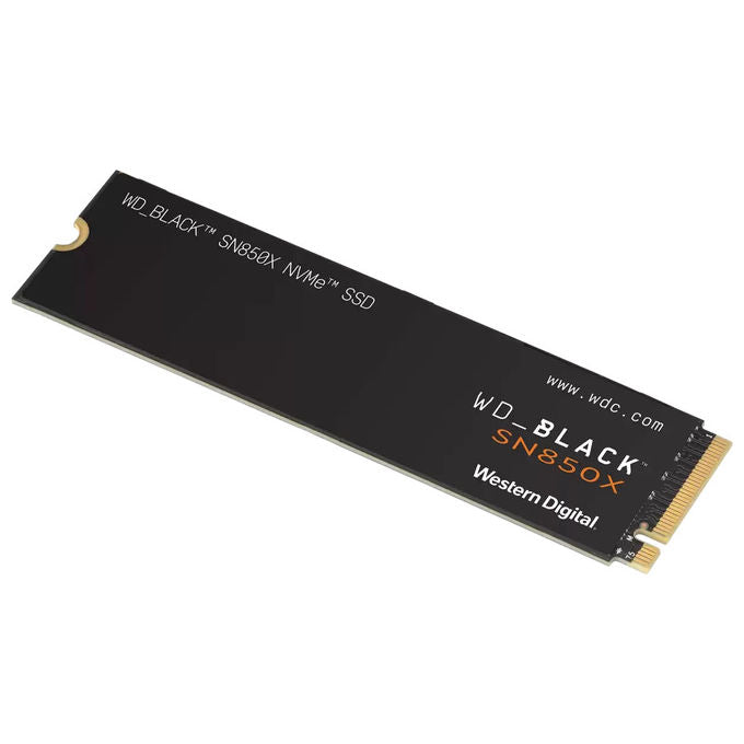 Western Digital Black SN850X SSD NVMe M.2 PCIe 4.0 4TB per PC - Velocita' 7300 MB-s