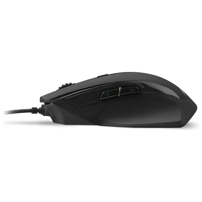 Sharkoon SHARK Force II Mouse da Gaming Ottico 4200 DPI per Destrorsi Nero