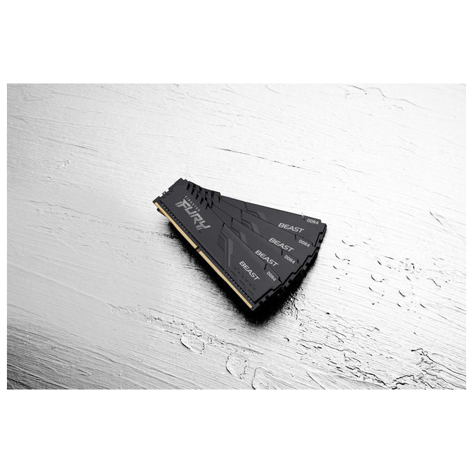 Kingston FURY Beast Memoria Ram 16GB 3600MHz DDR4 CL17 DIMM (KIT_ of 2) Black