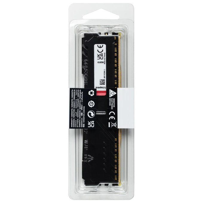 Kingston FURY Beast Memoria Ram 32GB 3200MHz DDR4 CL16 DIMM Black
