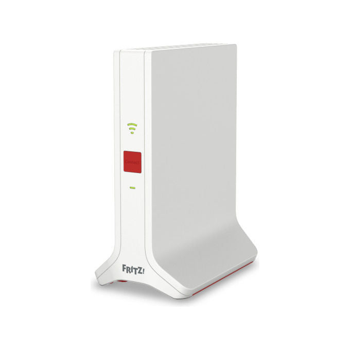 Fritz! Ripetitore 3000 Ax Edition International, Ripetitore Wi-Fi 6 Extender Triband Veloce Fino A 4.200 Mbit, S, Mesh, Access Point, 2X Gigabit Lan, Interfaccia In Italiano 20002991, Bianco
