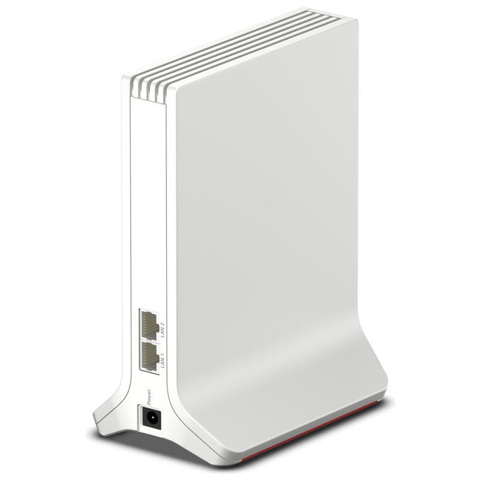 Fritz! Ripetitore 3000 Ax Edition International, Ripetitore Wi-Fi 6 Extender Triband Veloce Fino A 4.200 Mbit, S, Mesh, Access Point, 2X Gigabit Lan, Interfaccia In Italiano 20002991, Bianco