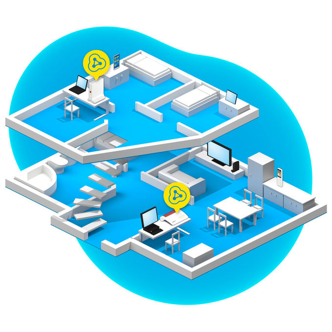 Fritz! Ripetitore 3000 Ax Edition International, Ripetitore Wi-Fi 6 Extender Triband Veloce Fino A 4.200 Mbit, S, Mesh, Access Point, 2X Gigabit Lan, Interfaccia In Italiano 20002991, Bianco