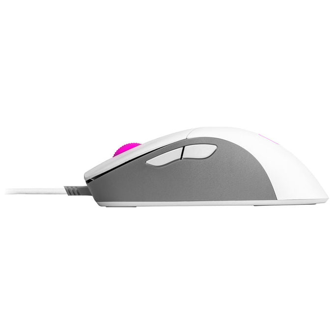 Cooler Master Mouse Gaming MM730 RGB Bianco 16000 DPI Ottico USB Ultralight