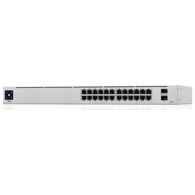 Ubiquiti UniFi USW-24-POE-EU Switch di Rete 24 Porte Gigabit PoE+ L2-L3 Gestito Argento