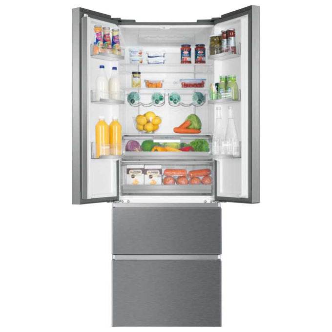 Haier HB20FPAAA Frigorifero Side by Side Capacita' 454 Litri Classe energetica E (A++) 200,6 cm Inox