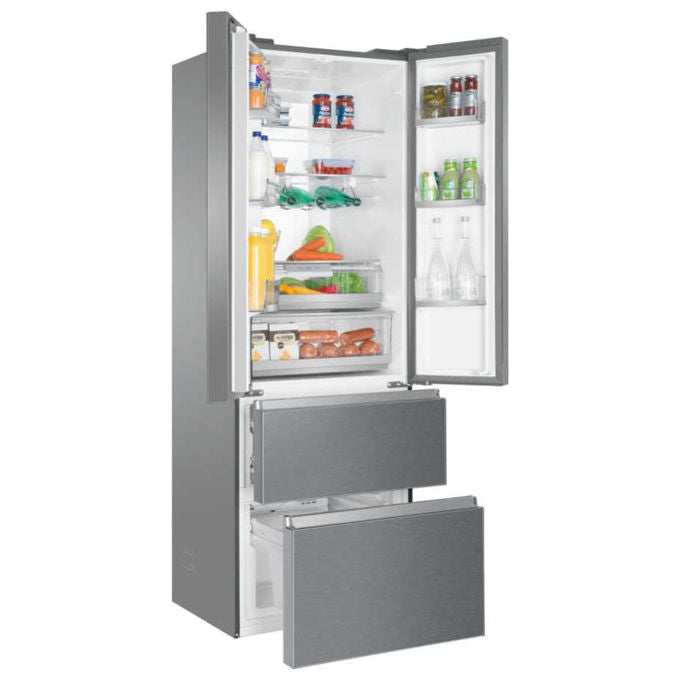 Haier HB20FPAAA Frigorifero Side by Side Capacita' 454 Litri Classe energetica E (A++) 200,6 cm Inox