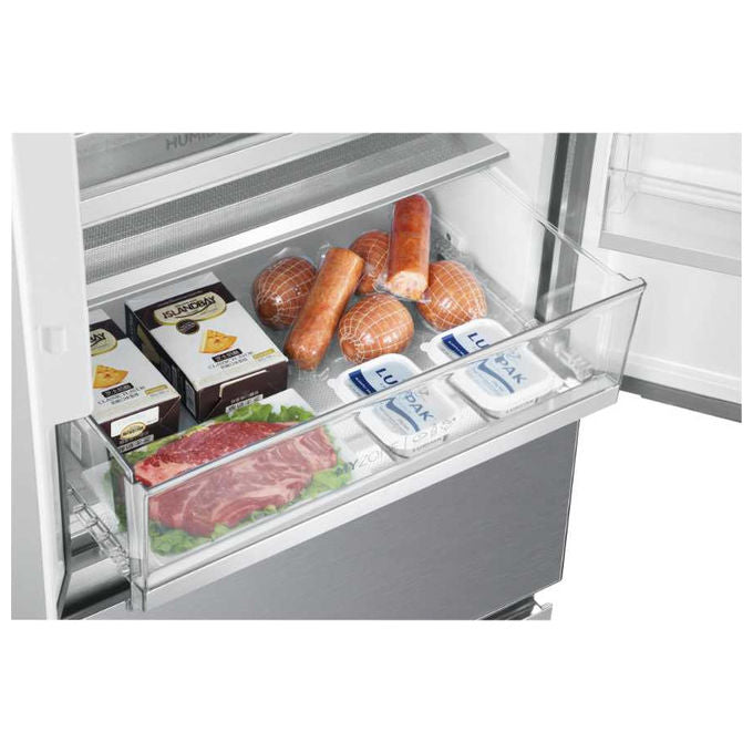 Haier HB20FPAAA Frigorifero Side by Side Capacita' 454 Litri Classe energetica E (A++) 200,6 cm Inox