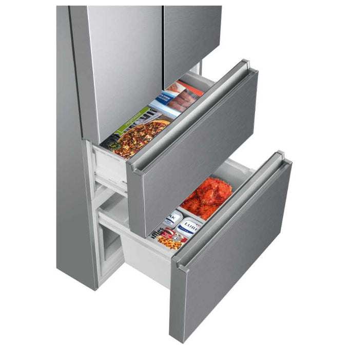Haier HB20FPAAA Frigorifero Side by Side Capacita' 454 Litri Classe energetica E (A++) 200,6 cm Inox