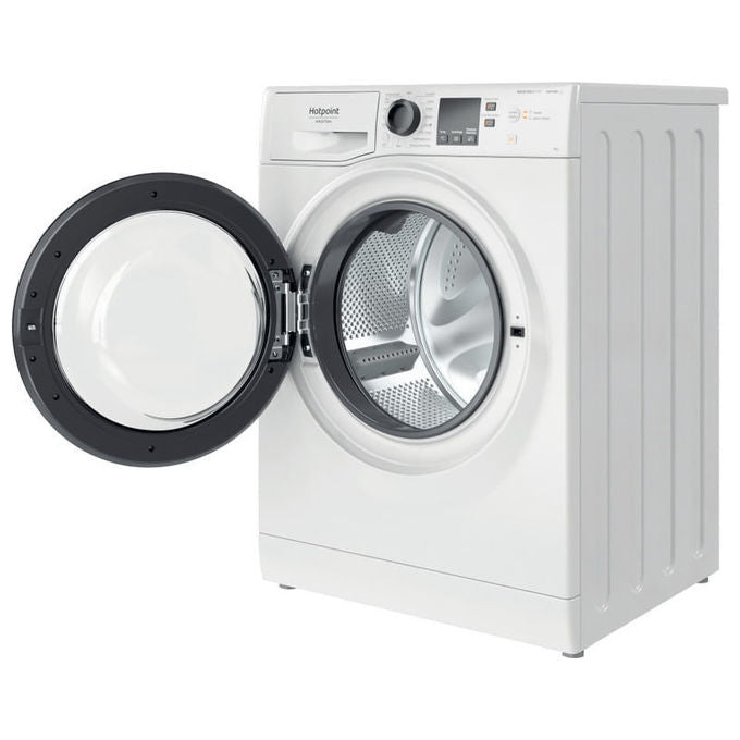 Hotpoint NF825WK IT Lavatrice carica frontale 8 Kg Classe B Profondita' 60 cm Centrifuga 1200 giri Funzione Vapore Motore Inverter