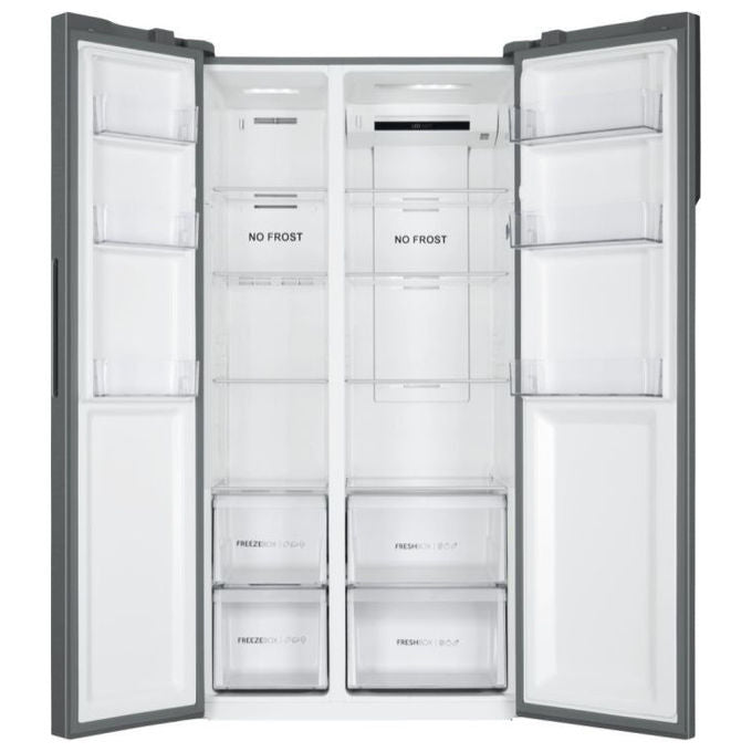 Haier HSR3918ENPG Serie 3 Frigorifero Side by Side No Frost Inverter 528 litri Classe E Multi Air Flow LED