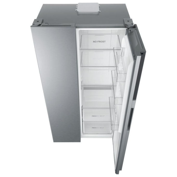 Haier HSR3918ENPG Serie 3 Frigorifero Side by Side No Frost Inverter 528 litri Classe E Multi Air Flow LED