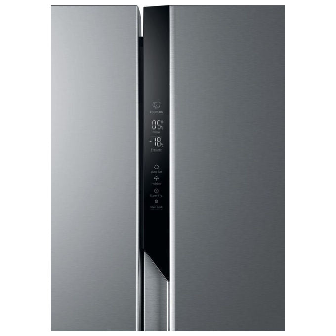 Haier HSR3918ENPG Serie 3 Frigorifero Side by Side No Frost Inverter 528 litri Classe E Multi Air Flow LED
