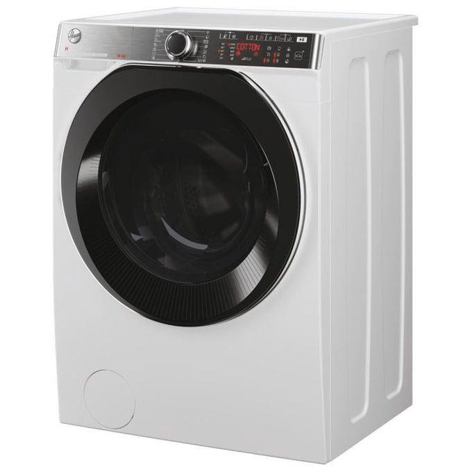 Hoover H5WPB414AMBC-S H-WASH 550 Lavatrice Frontale 14 Kg 1400 rpm Classe A Inverter Wi-Fi Vapore (85x60x68 cm) colore Bianco