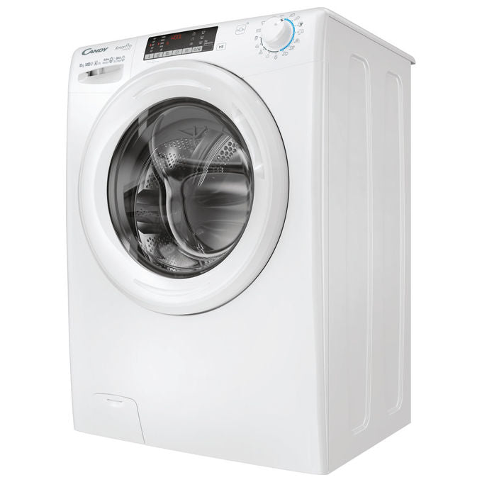 Candy CO4104TWM1S Smart Pro Inverter Lavatrice Carica Frontale 10 Kg 1400 rpm Classe A Wi-Fi Bluetooth (85x60x58 cm) colore Bianco