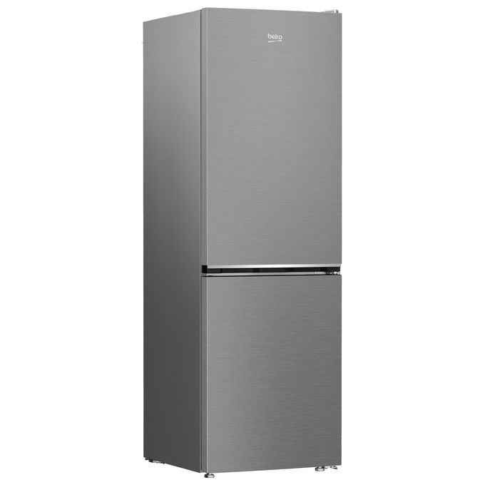 BEKO B1RCNE364XB Frigorifero combinato 316 L 1865 cm Classe E 37 dB Total No Frost MultiAirflow modalita' Eco e Vacanza Metal Look