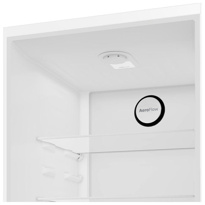 BEKO B1RCNE364XB Frigorifero combinato 316 L 1865 cm Classe E 37 dB Total No Frost MultiAirflow modalita' Eco e Vacanza Metal Look