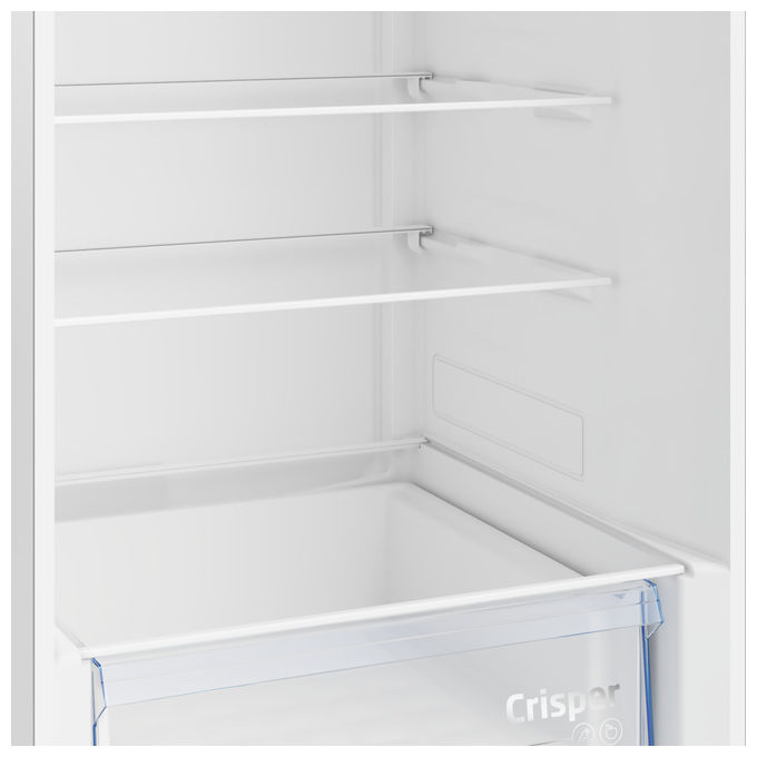 BEKO B1RCNE364XB Frigorifero combinato 316 L 1865 cm Classe E 37 dB Total No Frost MultiAirflow modalita' Eco e Vacanza Metal Look