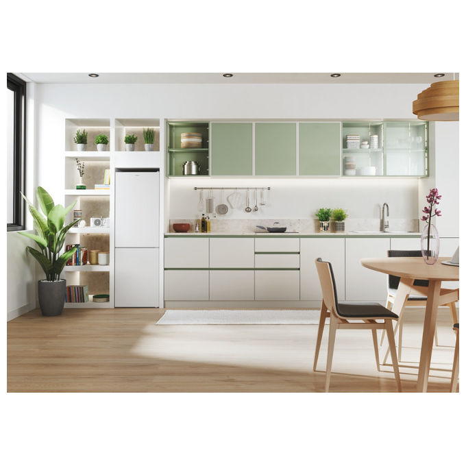 Candy CCE4T618EW Frigorifero combinato libera installazione 341 Litri Classe energetica E Total No Frost H 185 cm Bianco