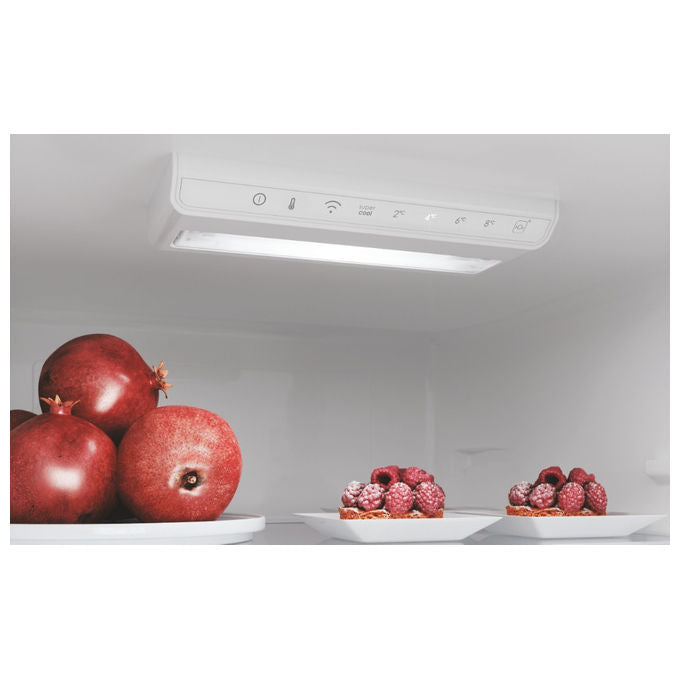 Candy CCE4T618EW Frigorifero combinato libera installazione 341 Litri Classe energetica E Total No Frost H 185 cm Bianco