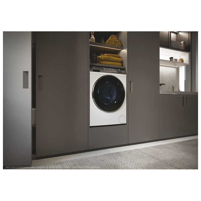 Haier HW120-B14979EU1 I-Pro Serie 7 Plus Lavatrice Frontale 12 Kg 1400 rpm Classe A Wi-Fi Inverter 70 dB (85x60x60 cm) colore Bianco