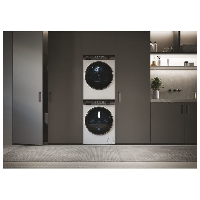 Haier HW120-B14979EU1 I-Pro Serie 7 Plus Lavatrice Frontale 12 Kg 1400 rpm Classe A Wi-Fi Inverter 70 dB (85x60x60 cm) colore Bianco