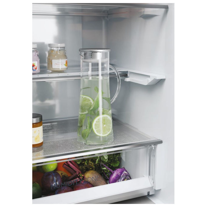 Haier HTW5620DNMG Frigorifero combinato 3D 60 Serie 5 Libera installazione 414 litri 3 porte No Frost Luce Led Classe D Silver