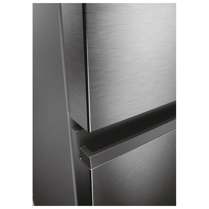 Haier HTW5620DNMG Frigorifero combinato 3D 60 Serie 5 Libera installazione 414 litri 3 porte No Frost Luce Led Classe D Silver