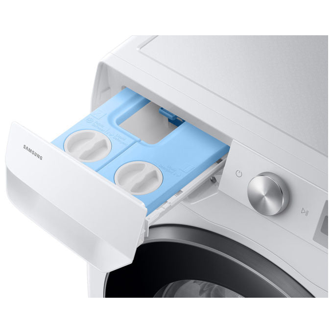 Samsung WW11DG6B85LHU3 Lavatrice Carica Frontale 11 Kg 1400 rpm Classe A Ecodosatore AI Control Vapore (85x60x60 cm) colore Bianco