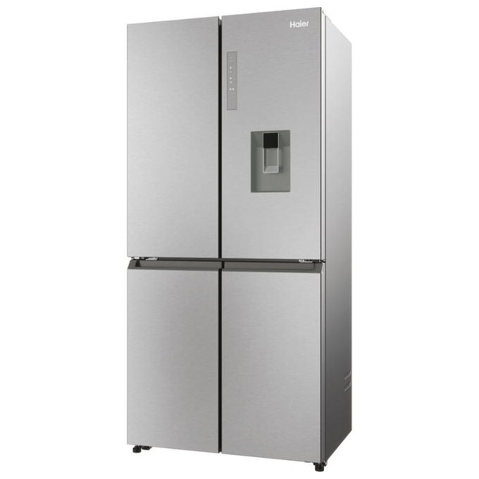 Haier Cube 83 HCR3818EWMM Frigorifero Side by Side 463L 4 Porte No Frost Platino
