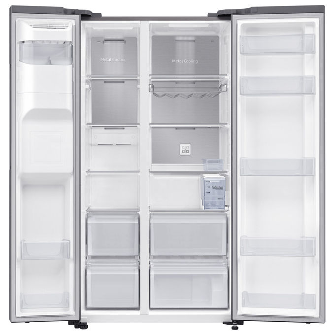 Samsung RS64DG53M3SLEF Frigorifero Side by Side Air Space AI 635 Litri